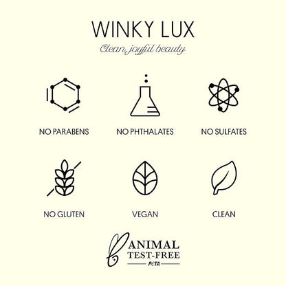 Winky Lux Flower Balm, pH Lip Balm, Color Changing Lipstick and Tinted Lip Balm Stain, Vegan & Cruelty Free Hydrate & Plump, Sheer Pink Lipstick, Purple Flower