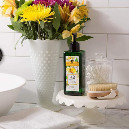 Liquid Soap, Shea Butter Enriched (12 oz), No. 2 - Green Tea & White Musk