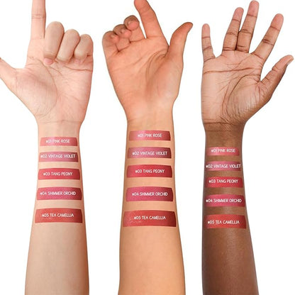 Tinted Lip Balm Plumper, Glossy, Pump Lips, Lightweight, Moisturize & Tint with Jojoba Seed Oil, Vegan Lip Balm Lip Care Present, Garden