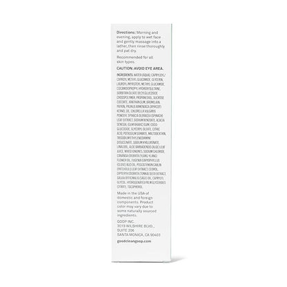good.clean.goop beauty The Daily Juice Cleanser | Foaming Facial Cleanser to Hydrate & Cleanse Skin | Fruit Enzyme, Chlorella Extract & Spinach Leaf Extract | Face Wash to Detoxify Skin | 4.2 Fl oz