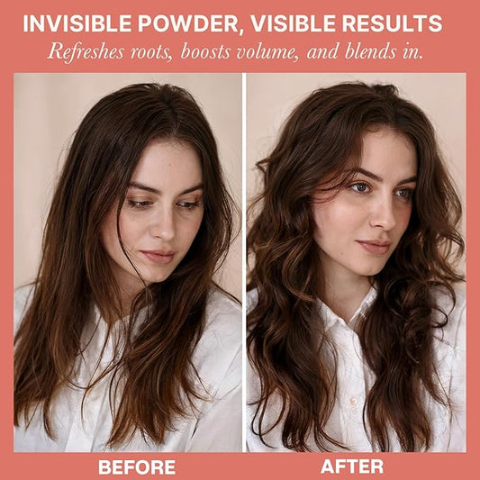 Beauty by Earth Dry Shampoo Powder Spray for Women & Men, Non Aerosol Volumizing & Clarifying Powder, USA Made with Clean Ingredients & Biotin for Light and Dark Hair - Travel Size Friendly