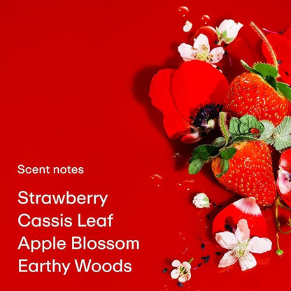 PHLUR Strawberry Letter Eau de Parfum - Travel Size Perfume Spray - Strawberry Gourmand Fine Fragrance (9.5mL)