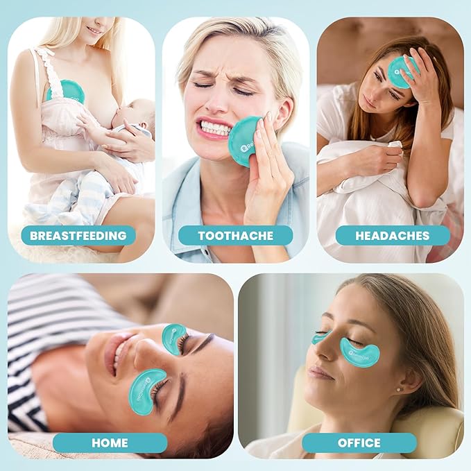 Ice face eye mask for