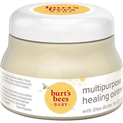 Burt's Bees Baby 100% Natural Origin Multipurpose Healing Ointment, Face & Body Baby Ointment – 7.5 Ounce Tub