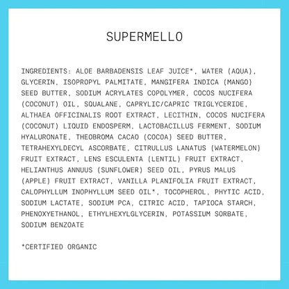 Kinship Supermello Hyaluronic Gel Cream Moisturizer – Hyaluronic Acid Face Lotion – Lightweight + Hydrating – Plump, Smooth + Soothe – Nourish Dry Skin – Rich Daily Use Clean Skin Care (3.3 oz)