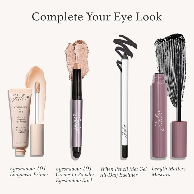 Julep Eyeshadow 101 Neutral Palette Creme-to-Powder 6 Piece