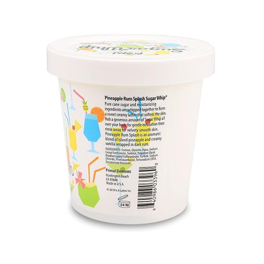 Primal Elements Sugar Whip, Pineapple Rum Splash, 10 Ounce