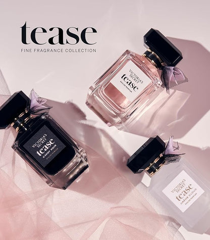 Victoria's Secret Tease Candy Noir Fragrance Mist, Notes of Raspberry Glaze, Night-Blooming Iris & Warm Tonka, Body Spray for Women (8.4 oz)