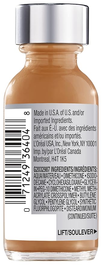 L'Oreal Paris Makeup True Match Super-Blendable Liquid Foundation,