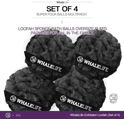 Loofah sponge bath sponge for