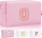 Personalized initial letter patch makeup