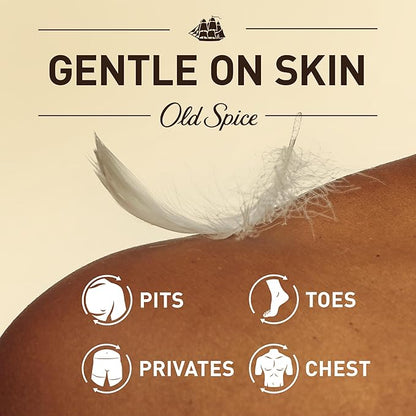 Old Spice Whole Body Deodorant for Men, Total Body Deodorant, Vanilla + Shea, Aluminum Free Deodorant Cream for 24/7 Freshness // Dermatologist Tested Whole Body Deodorant, 3.0 oz