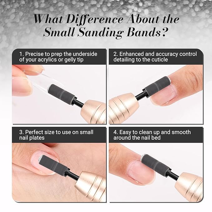 Melodysusie 50 pcs nail drill