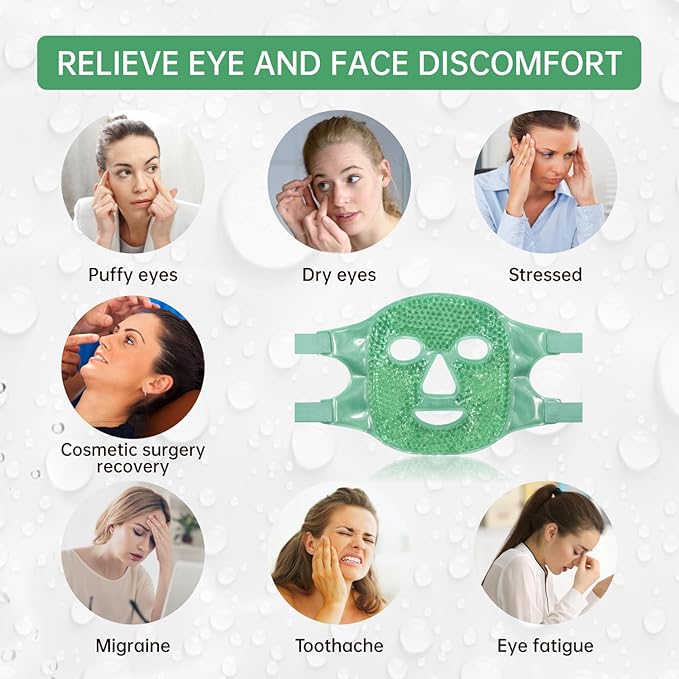 Face eye mask ice pack