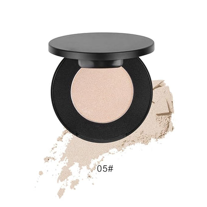 Face Highlighter Powder Palette, Glossy Glitter Illuminator Powder, Highlighter 5