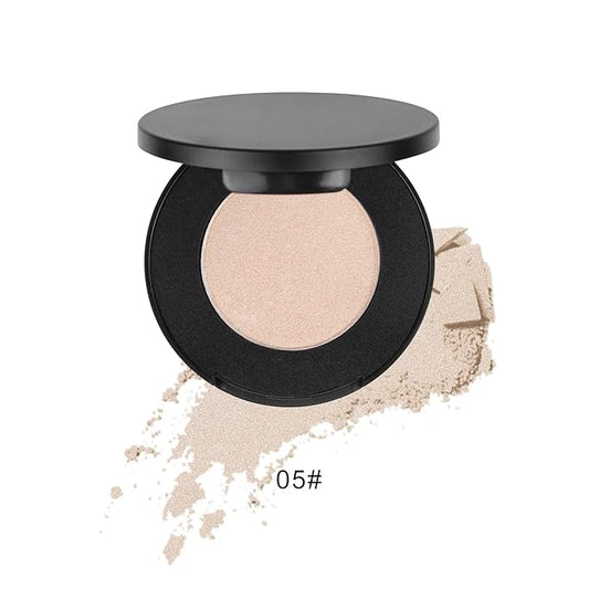 Face Highlighter Powder Palette, Glossy Glitter Illuminator Powder, Highlighter 5