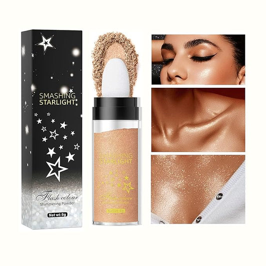 Fairy Highlight Puff Stick Highlight Patting Powder - (#old Brown) 03 G