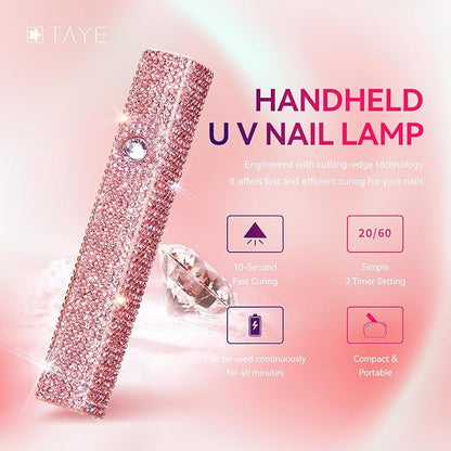 Taye handheld uv nail lamp,