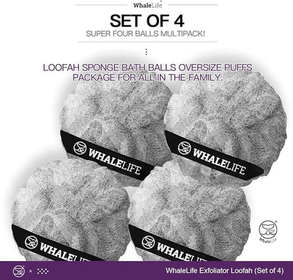 Loofah sponge bath sponge for