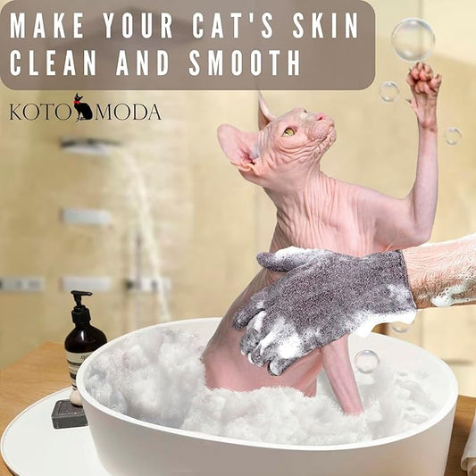 Sphynx hairless cats carbonized bamboo