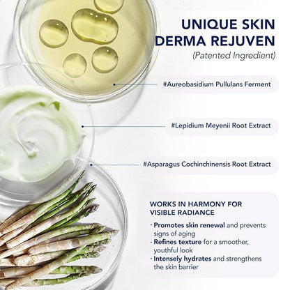 Korean Neck Cream for Firming & Tightening: Neck & Chest Anti-Aging Treatment for Crepey Sagging Skin & Wrinkles - Women & Men Turkey Neck Perfecting, 1.7 oz