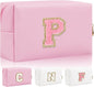 Personalized initial letter patch makeup