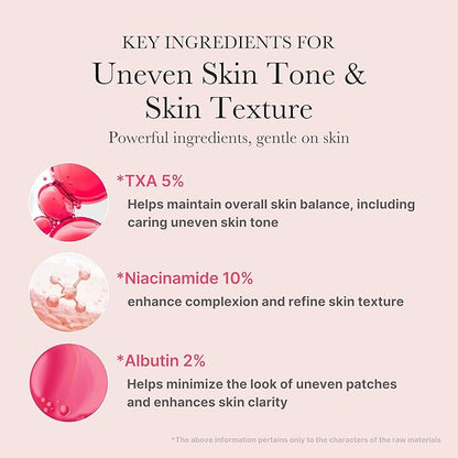 medicube TXA+Niacinamide 15% Glow Facial Serum for After Spot Care | All-in-One Daily Korean Skincare | Uneven Skin Tone, Texture, and Hydration Care | High-Potency Tranexamic Acid 5% | 1.01 fl.oz