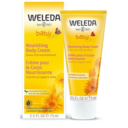 Weleda Calendula Body Cream, 2.5 Fluid Ounce