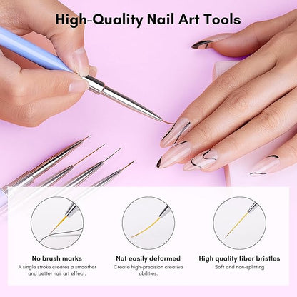 Makartt nail art brush set