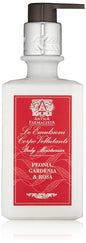 Antica Farmacista Body Moisturizer - Moisturizing Scented Lotion - Premium Body Moisturizer - Luxury Gift for Women & Men - Hand & Skin Hydration -Peonia, Gardenia & Rosa, 10 Fl Oz
