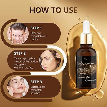 Olavita Face Serum,Antiaging Face Serum,Intensely Firms Skin,Reduce Fine Lines & Plump Skin (2PCS)