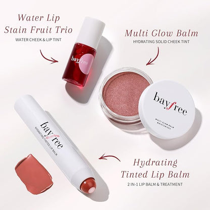 Tinted Lip Balm Plumper, Glossy, Pump Lips, Lightweight, Moisturize & Tint with Jojoba Seed Oil, Vegan Lip Balm Lip Care Present, Garden