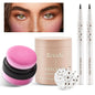 Erinde Natural Freckle Blush Makeup Kit - Liquid Freckle Pen & Fake Freckles Stamp Air Cushion & Powder Cushion Blush, Long Lasting Waterproof Freckles Tattoo Marker for Natural Sunkissed Makeup