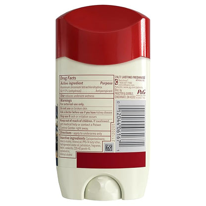 Old Spice Dry Feel Antiperspirant Deodorant for Men, 24/7 Long Lasting Freshness, 24/7 Lasting Sweat & Odor Protection, Gentle on Skin with Skin Conditioners, Thunder Rain + Electric LilyScent, 2.6 oz