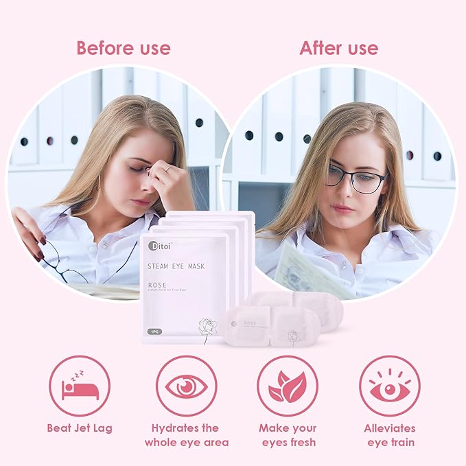 Steam eye mask, rich hyaluronic