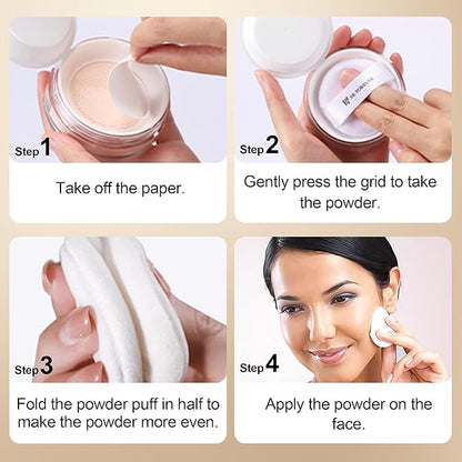 Translucent Setting Powder, FV Loose Powder for Oil 10g