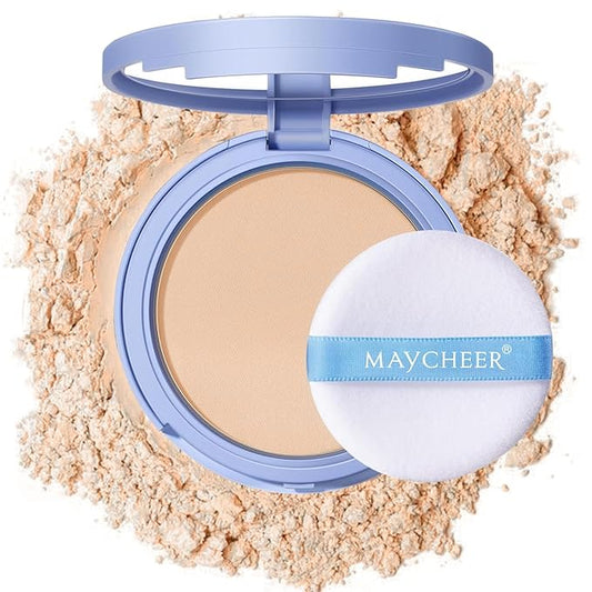 Oil Control Face Pressed Powder, Matte and Smooth