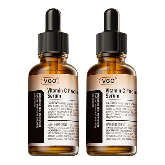VGO 2 Pack Vitamin C Face Serum