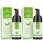 NOVEHA Tea Tree Oil Foaming Cleanser - Therapeutic Daily Skincare For For Eyelash & lids, MGD, Stye Eyes, Skin Dryness, Moisturize with Organic Ingredients, For All Skin Types (2 Pack)