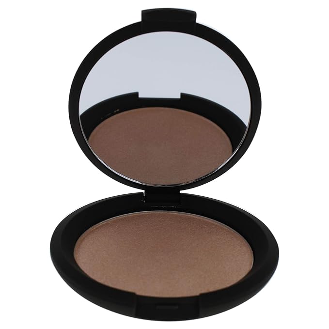 BECCA Shimmering Skin Perfector Pressed Highlighter, Champagne Pop Pearl, 0. 28 Oz