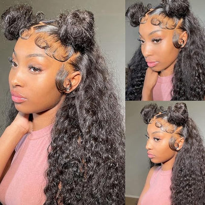 Swiss Lace HD Lace Hairline Real Human Virgin Hair 4Pcs Natural Color