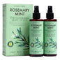 Rosemary & Mint Strengthening Leave-In Conditioner, Nourishes, Detangles & Fortifies Hair, Soothes Dry Scalp, 2-Pack, 240ml/8 fl oz Each