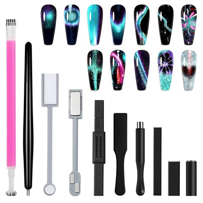 Allstarry 10pcs nail magnet tool