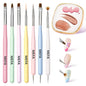 MEFA Nail Art Brushes Set,