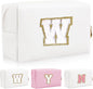 Personalized initial letter patch makeup