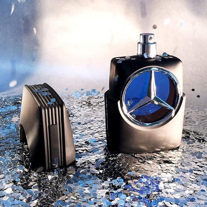 Mercedes-Benz Man - Elegant Fragrance With Sensual, Floral, Woody Notes - Mesmerize The Senses With Original Luxury Men’s Eau De Toilette Spray - Endless Day Through Night Scent Payoff - 1.7 OZ