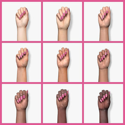 Essie expressie, Quick-Dry Nail Polish, 8-Free Vegan, Hot Vegan,