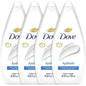 Dove Body Wash, Hydrate, Value-Size 4-Pack – Moisturizing Cleanser for Smooth, Soft Skin, 25.36 Oz Ea