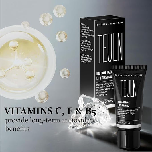 Instant Face Lift Cream,Instant Face Tightener, Smoothing Fine Lines, Wrinkles and Pores