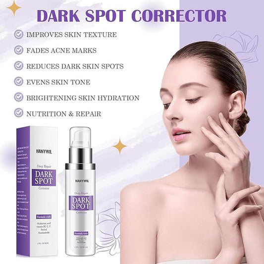 Dark Spot Corrector for Face & Body,Rapid Tone Repair Cream with Hyperpigmentation Treatment,Sun Spot, Age Spot & Melasma Remover,Dermatologist-Tested Brightening Retinol Serum (1.7 Fl Oz)